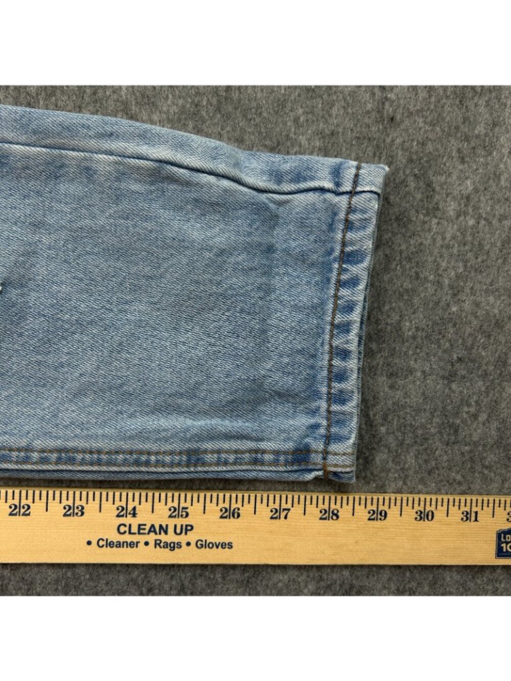 One Teaspoon Awesome Baggies Jeans Women's Size 26 Button Fly Distressed Denim - Picture 11 of 13
